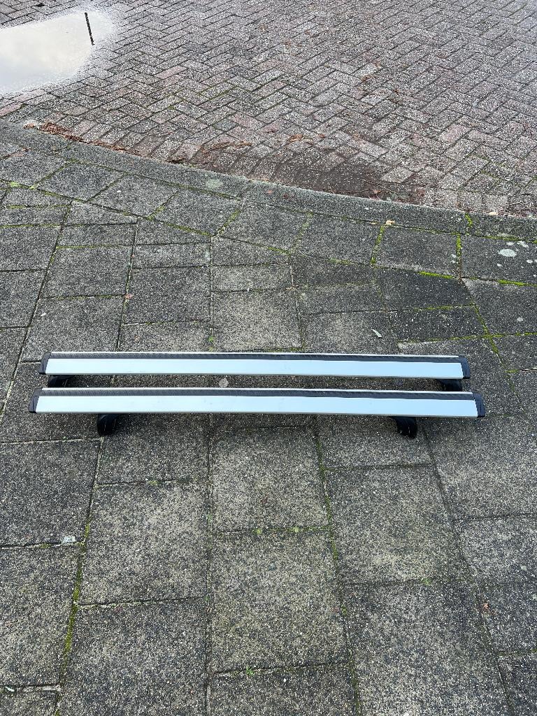 ORIGINELE Volvo V60 2008 - 2017 dakdragers ( WINGBAR ), Ophalen of Verzenden, Zo goed als nieuw