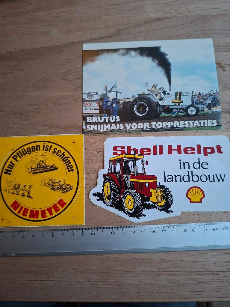 Stickers landbouwvoertuigen, Ophalen of Verzenden, Zo goed als nieuw, Auto of Motor