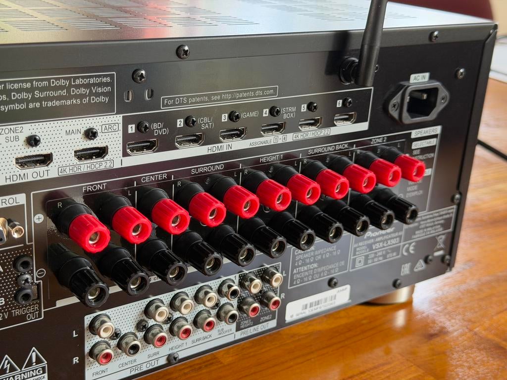 Pioneer VSX-LX503 – High-End 9.2 (4K Ultra HD & Dolby Atmos), Audio, Tv en Foto, Versterkers en Receivers, Ophalen of Verzenden