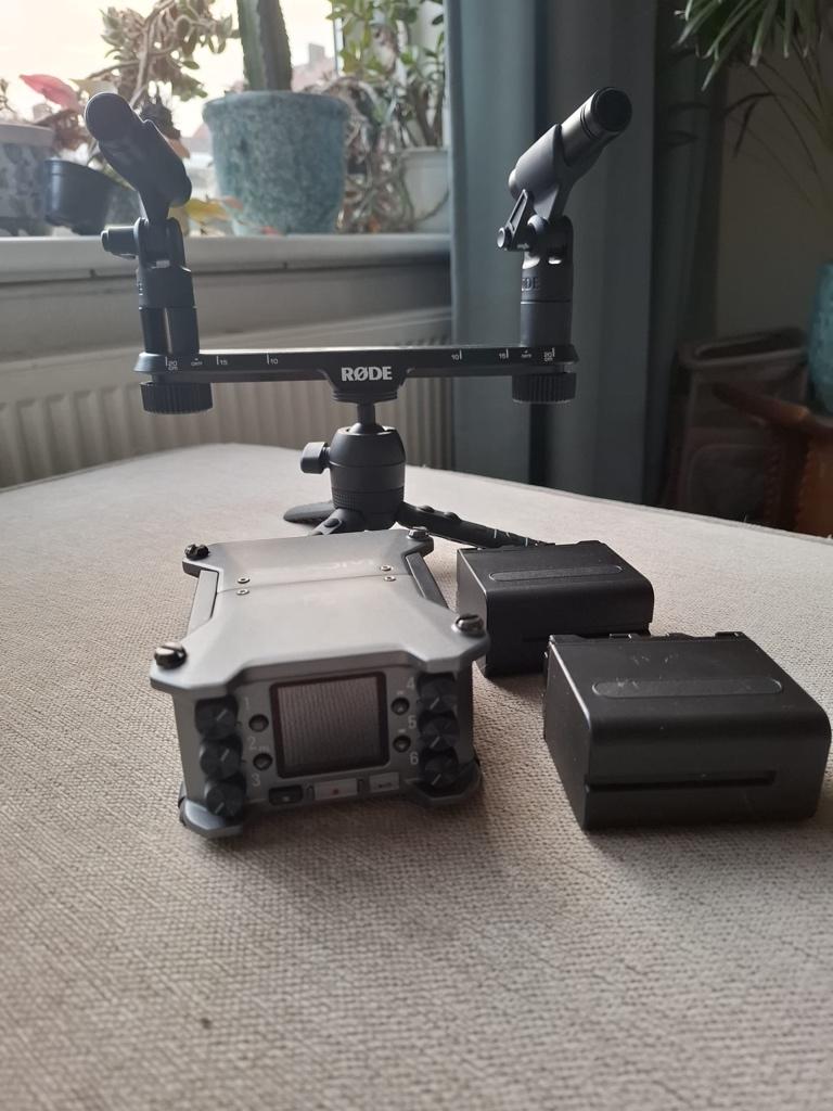 ZOOM F6 audio recorder opname apparatuur, Audio, Tv en Foto, Professionele Audio-, Tv- en Video-apparatuur, Ophalen of Verzenden