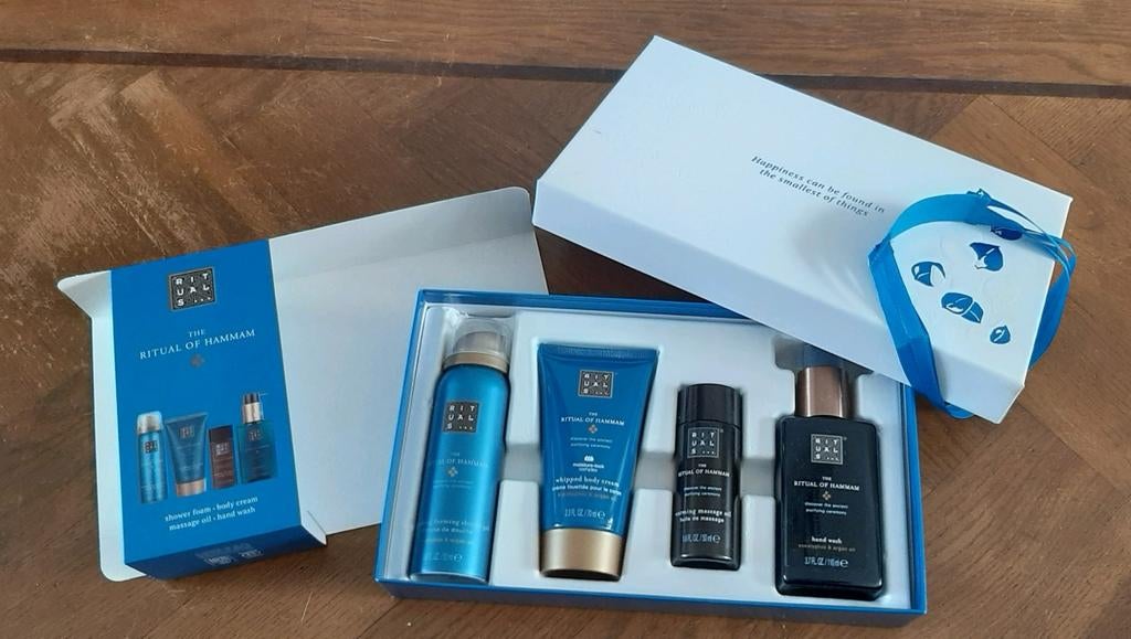 Nieuw! Rituals gift set.
The Ritual of Hammam, Nieuw, Minder dan 3 jaar oud, Minder dan 20 liter, Boiler