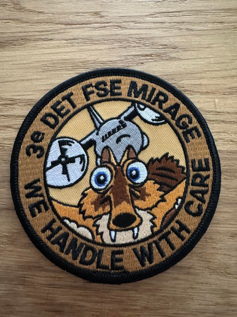 334 Squadron embleem RNLAF, Ophalen of Verzenden, Zo goed als nieuw, Patch, Badge of Embleem