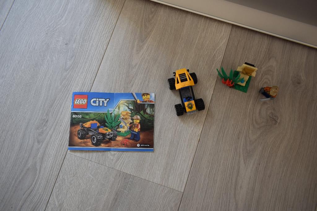 Lego 60156 City junglebuggy, Compleet, Lego, Ophalen of Verzenden, Zo goed als nieuw