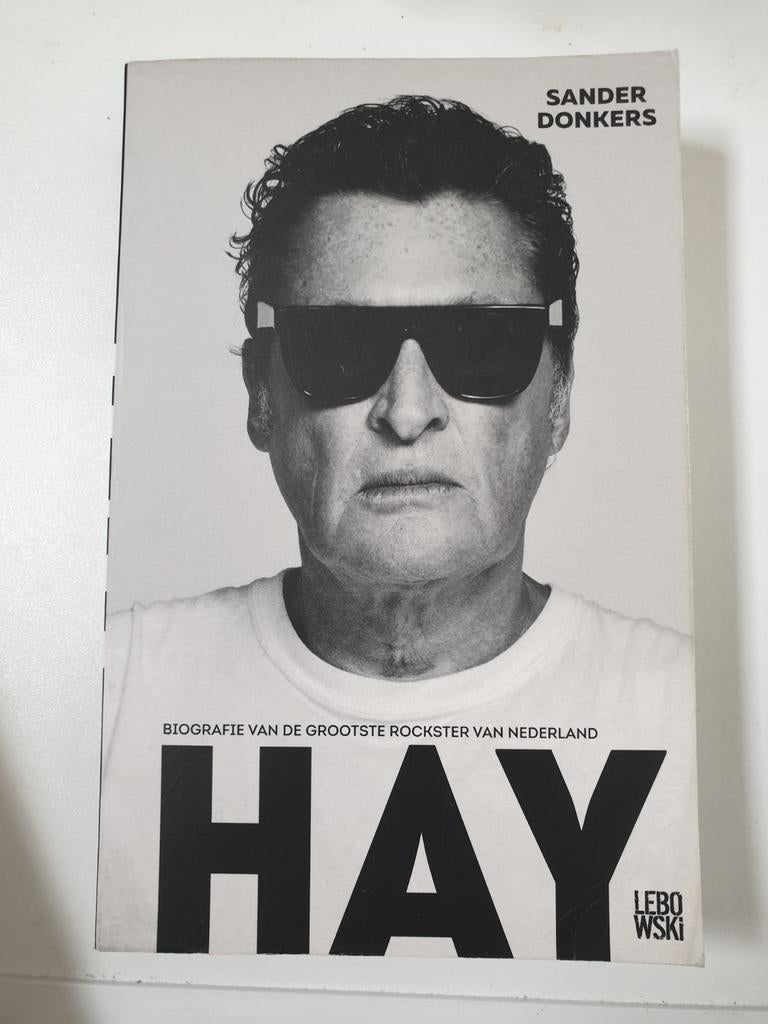 HAY: Biografie van de grootste rockster van Nederland, Ophalen of Verzenden, Gelezen, Sander Donkers, Film, Tv en Media