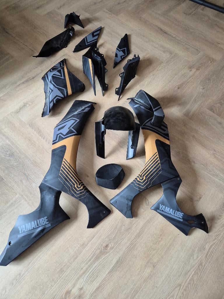 Yamaha r1 2015+ kappen origineel zwart, Motoren, Onderdelen | Yamaha, Ophalen of Verzenden