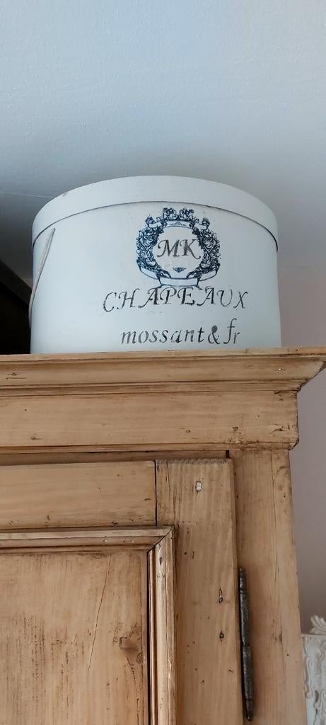 Zelf beschilderde hoedendoos, Ophalen of Verzenden