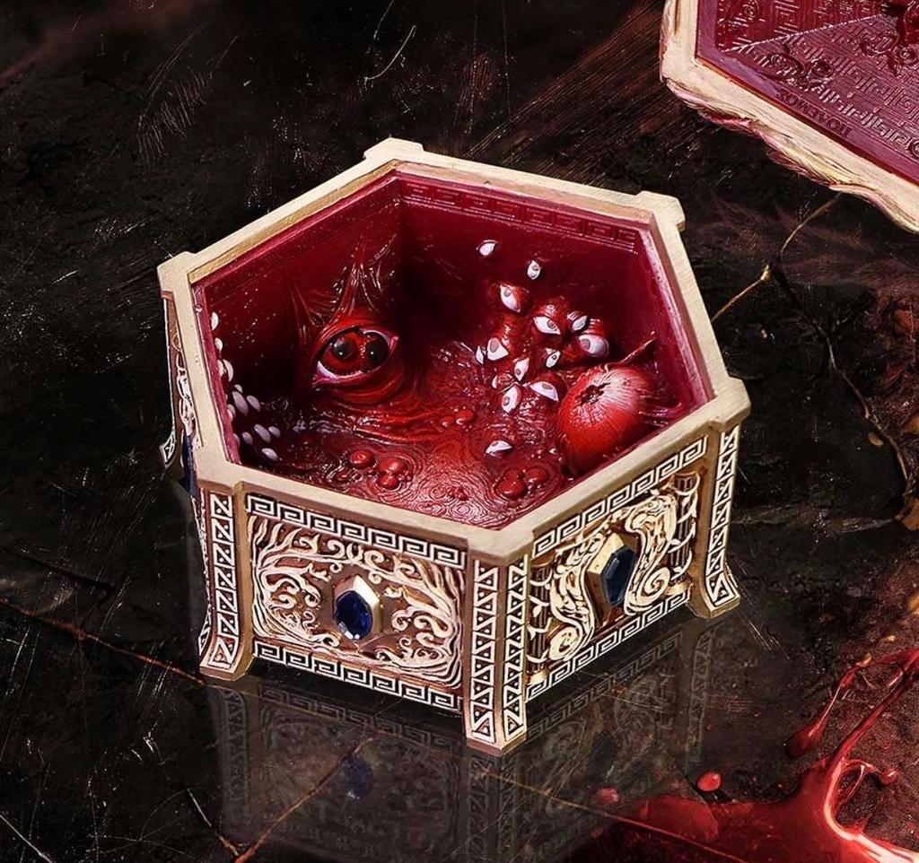 Pandora’s Box Nieuw Nemesis Now Trinket Box 11cm hoog, Ophalen of Verzenden, Nieuw, Fantasy