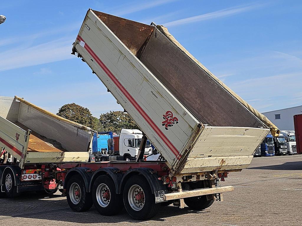 KELBERG 3 AXLE ALU TIPPER alu tipper combi, Overige kleuren, Bedrijf, ABS, Aanhangers en Opleggers