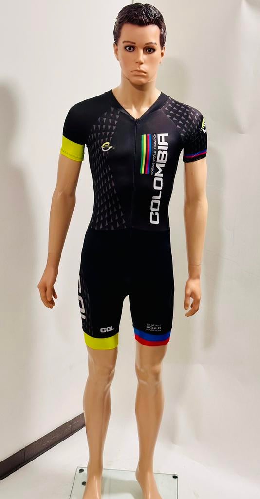 Skeelerkleding skeelerpak snelpak speedsuit maat 16 jr, Ophalen of Verzenden, Zo goed als nieuw, Bescherming