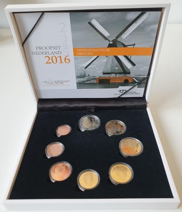 Nederland Proofset 2016, Postzegels en Munten, Munten | Nederland, Verzenden, Koningin Beatrix, Euro's, Setje