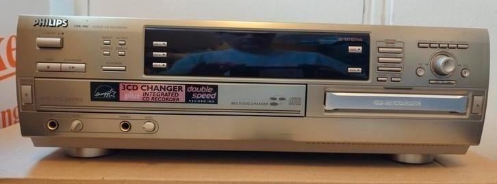 Diverse stereo apparatuur, Philips, Gebruikt, Cassettedeck, Losse componenten