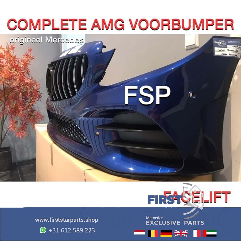 W205 C205 FACELIFT C43 AMG VOORBUMPER Mercedes C Klasse + GT, -, Voor, -, Bumper