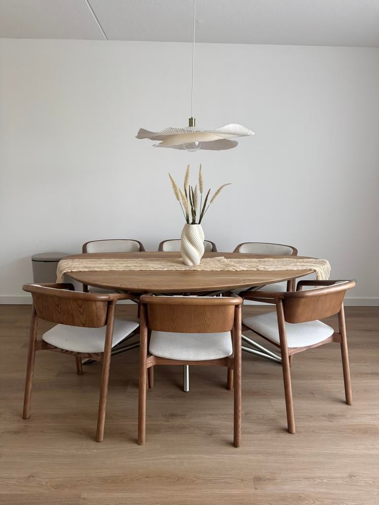 Eettafel (200cm), Huis en Inrichting, Tafels | Eettafels, Zo goed als nieuw, 50 tot 100 cm, 200 cm of meer, Rechthoekig, Eikenhout