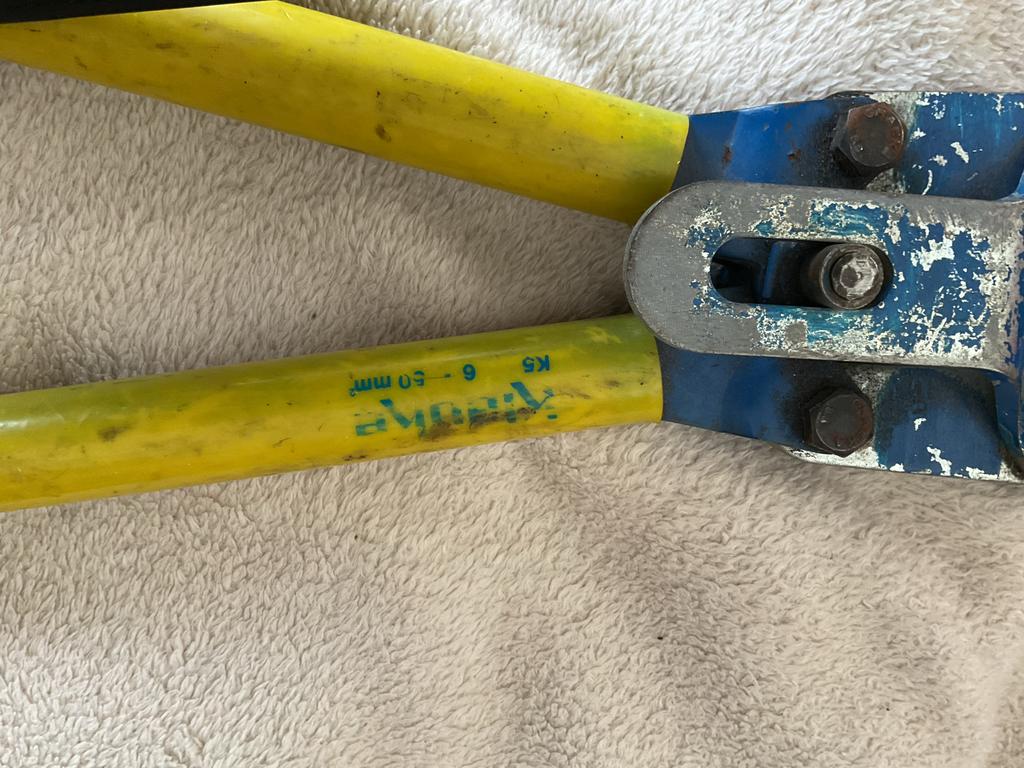 Kniptang K5 6-50 mm², Ophalen of Verzenden, Gebruikt