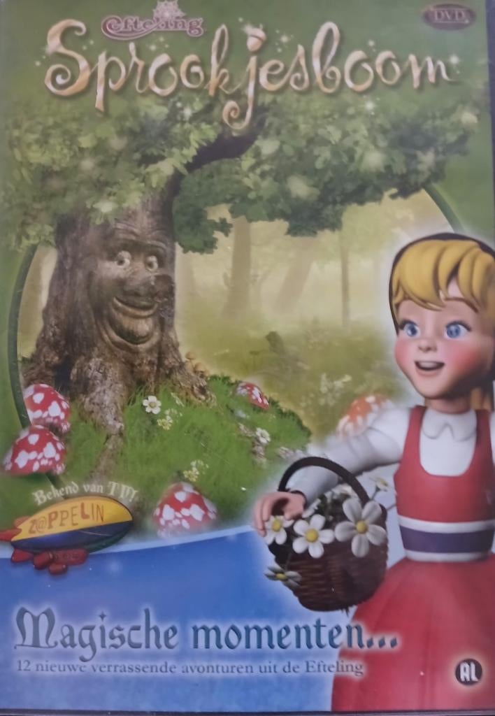 Efteling sprookjesboom dvd.s 3 stuks zie foto.pakket 425, Alle leeftijden, Ophalen of Verzenden, Zo goed als nieuw, Europees