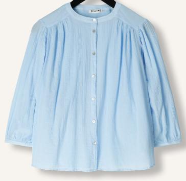 Bellamy blouses Sophia licht blauw maat S - nieuw -, Maat 38/40 (M), Blauw, Ophalen of Verzenden, Nieuw