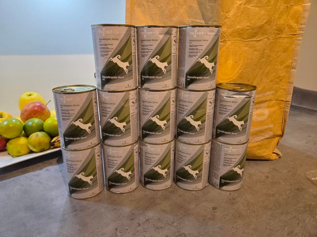 13 blikken Trovet Hypoallergenic horse vetinary, Dieren en Toebehoren, Dierenvoeding, Ophalen of Verzenden