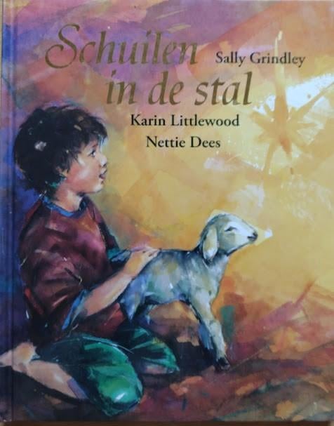 Schuilen in de stal - Sally Grindley, Diversen, Kerst, Zo goed als nieuw, Ophalen of Verzenden