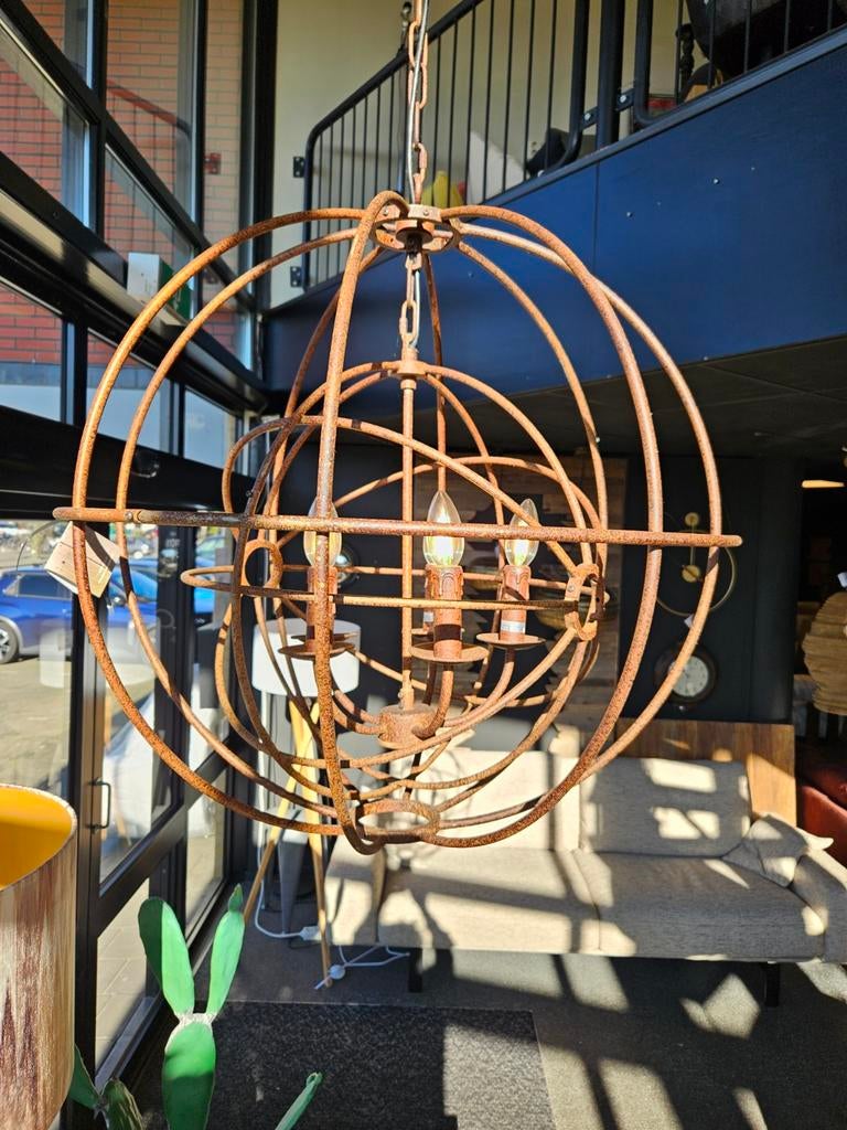 Kroonluchter roest bol opruiming, Ophalen of Verzenden, Nieuw