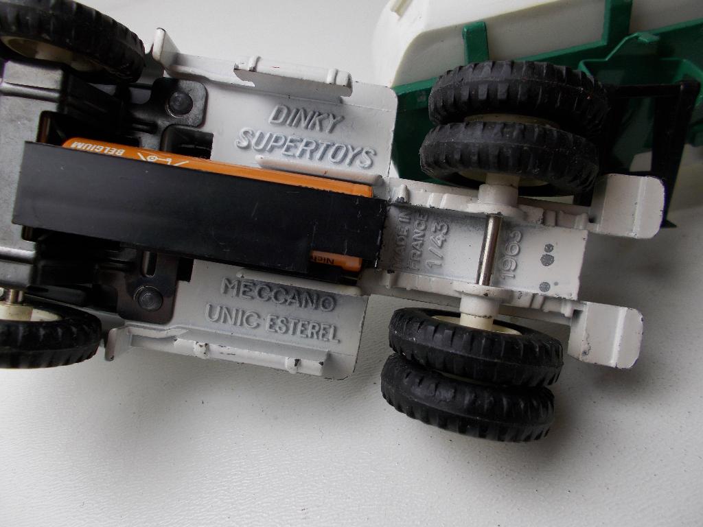 1963 Dinky Supertoys 887 TRACTEUR UNIC AIR BP TANKER I.g.st., Ophalen of Verzenden, Zo goed als nieuw, Bus of Vrachtwagen, Dinky Toys
