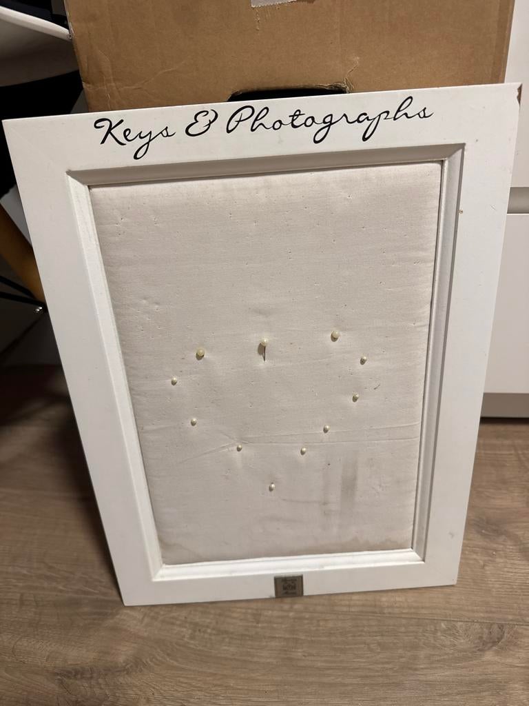 Sleutelkastje Rivièra Maison, Ophalen of Verzenden, Gebruikt, Wit, Hout