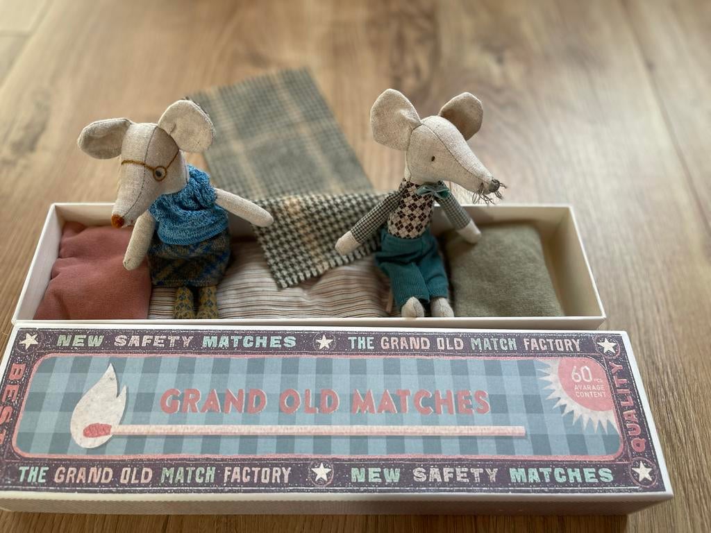 Maileg Opa en Oma Muis - Nieuw in Doos (Oude Collectie), Ophalen of Verzenden, Nieuw, Overige typen