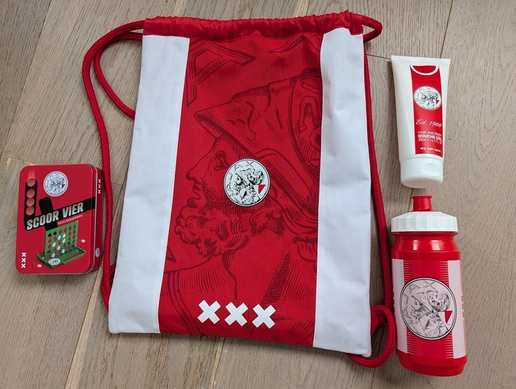 Ajax (gym)tas met inhoud, Ophalen of Verzenden, Nieuw, Ajax, Overige typen