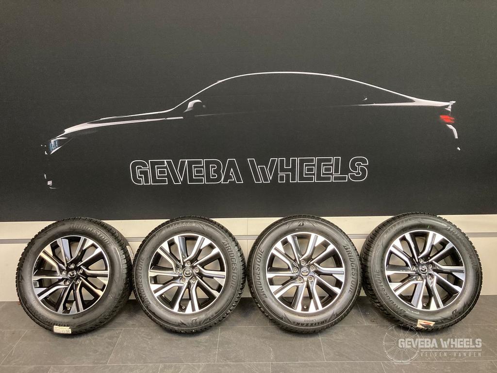 18” originele Mazda CX60 CX80 velgen + winterbanden 5x114.3, 18 inch, Gebruikt, -, -