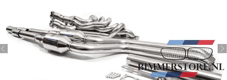 Sportspruitstuk uitlaatsysteem incl. 400 cell kats BMW E46 6, Ophalen of Verzenden, -, -, -