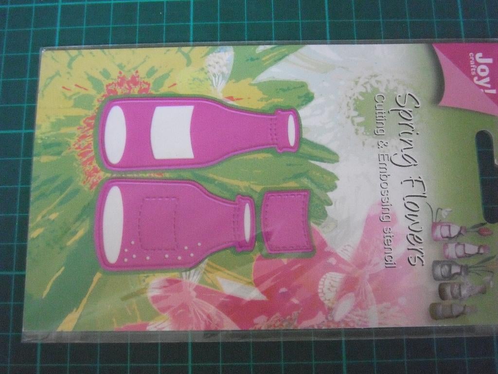 Nieuwe snijmal Joy! - flesjes / vaasjes, Ophalen of Verzenden, Nieuw, Overige thema's, Pons of Mal