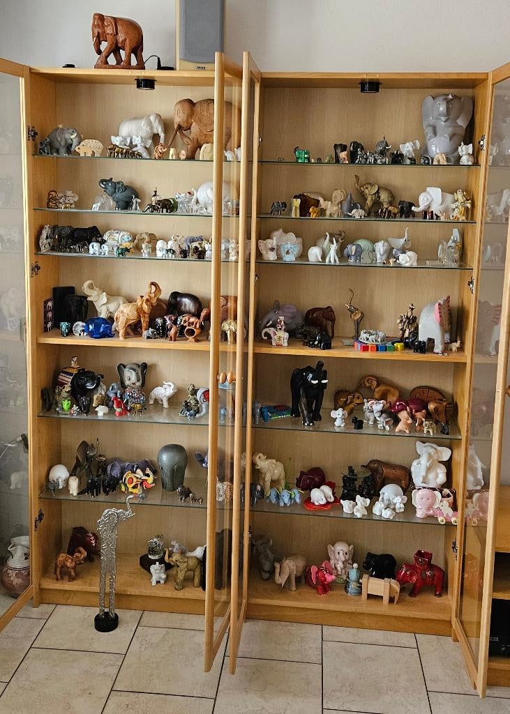 olifanten  verzameling, Ophalen