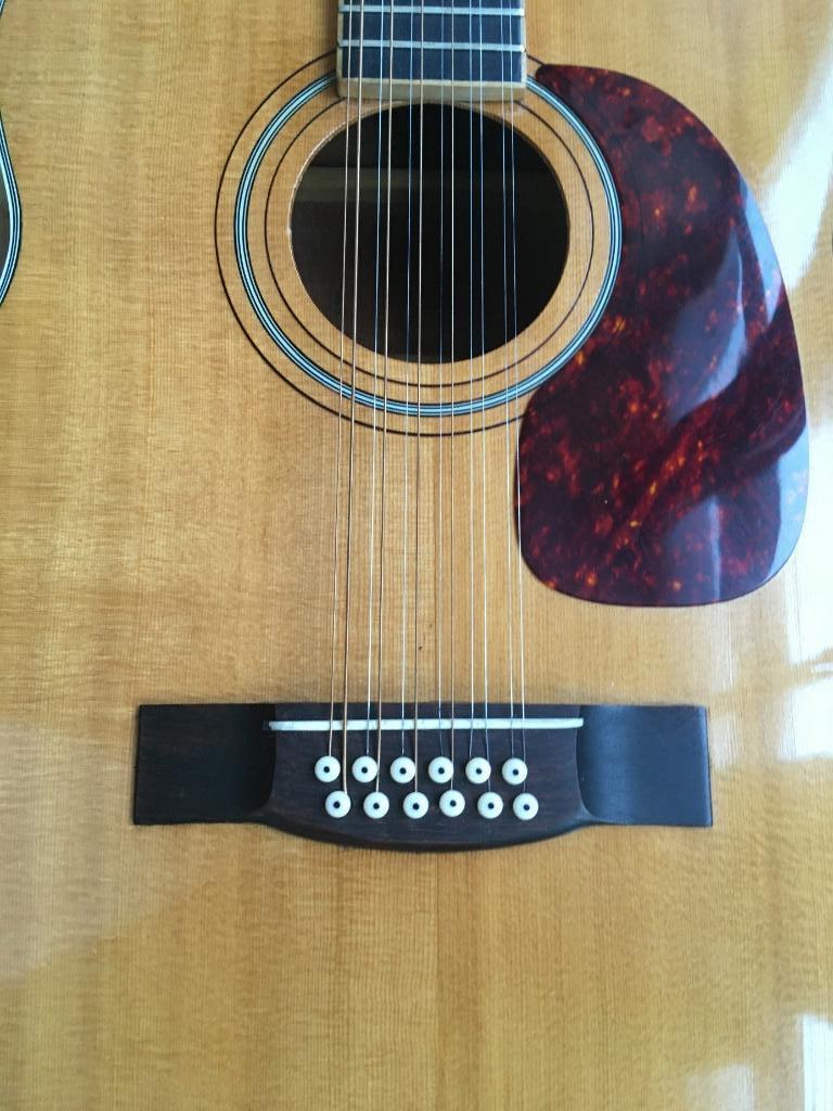 Harmony 1270 Sovereign 1966, Ophalen of Verzenden, Gebruikt, Western- of Steelstringgitaar, 12-snarig