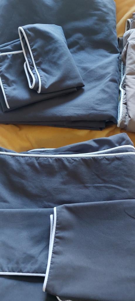 Optidee Dekbedovertrekken met kussenslopen - Zwart & Bruin, Ophalen of Verzenden, Jongetje of Meisje, Dekbedovertrek