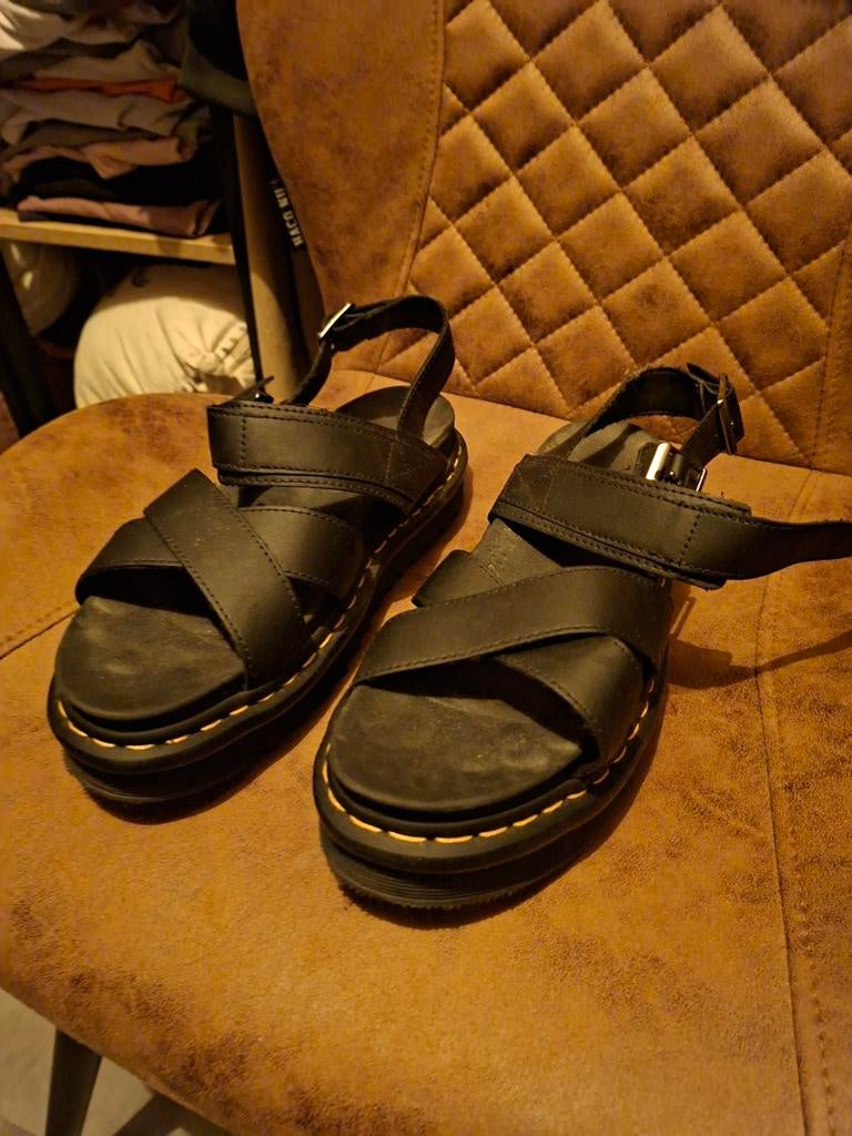 Nieuwe Dr. Martens Sandalen Zwart Maat 40, Zwart, Nieuw, Dr. Martens, Sandalen of Muiltjes