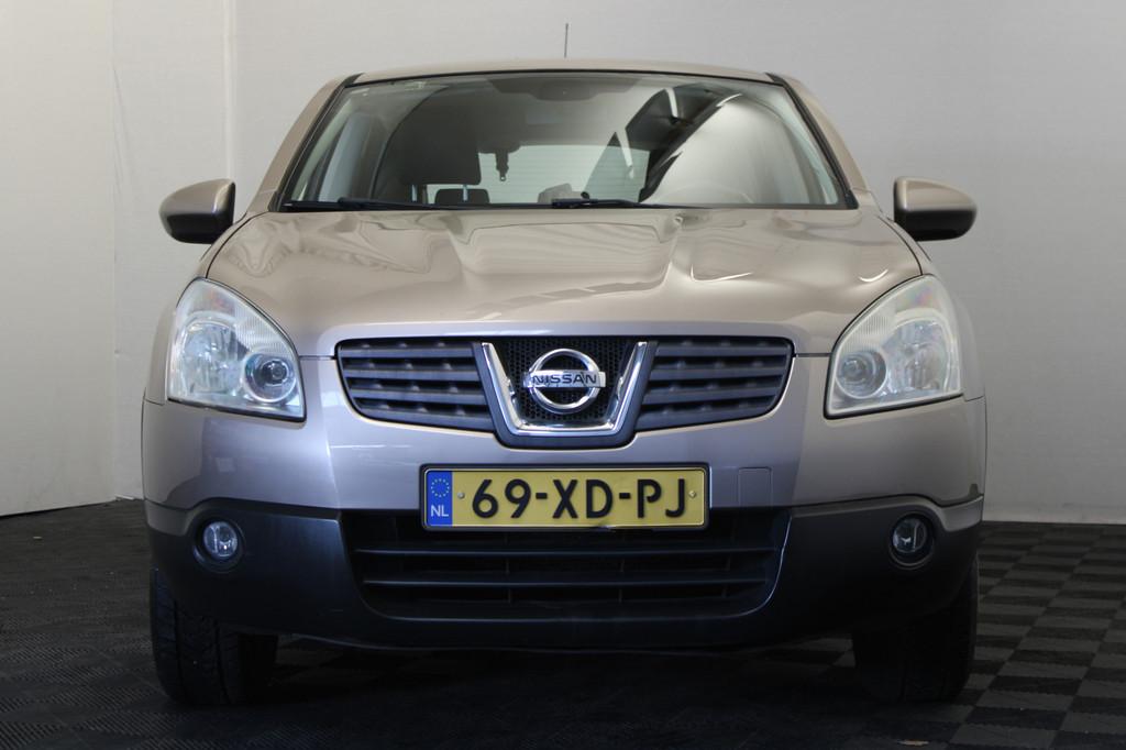 Nissan QASHQAI 1.6 Acenta *Pasen Geopend!* (bj 2007), Voorwielaandrijving, 1272 kg, Gebruikt, Zwart