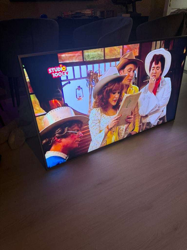 Samsung 55” 4K Smart TV – QE55Q64RAT – Perfect werkend!, Ophalen, Zo goed als nieuw