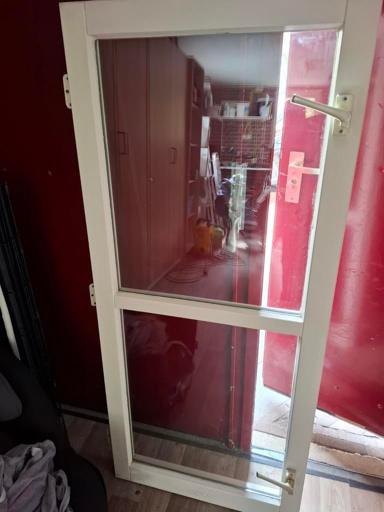 Houten raam, Ophalen, Zo goed als nieuw, Gevelraam of Ruit, Dubbelglas