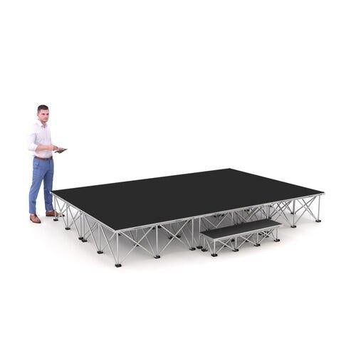 Podiumset 3 x 2 m | 40cm hoog | Lichtgewicht huren, Hobby en Vrije tijd, Feestartikelen | Verhuur, Ophalen of Verzenden, Overige