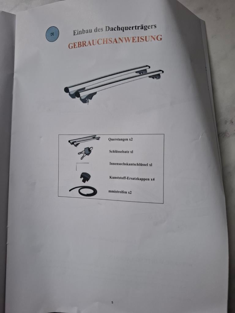 Nieuwe dakdragers - Nooit gebruikt!, Ophalen of Verzenden