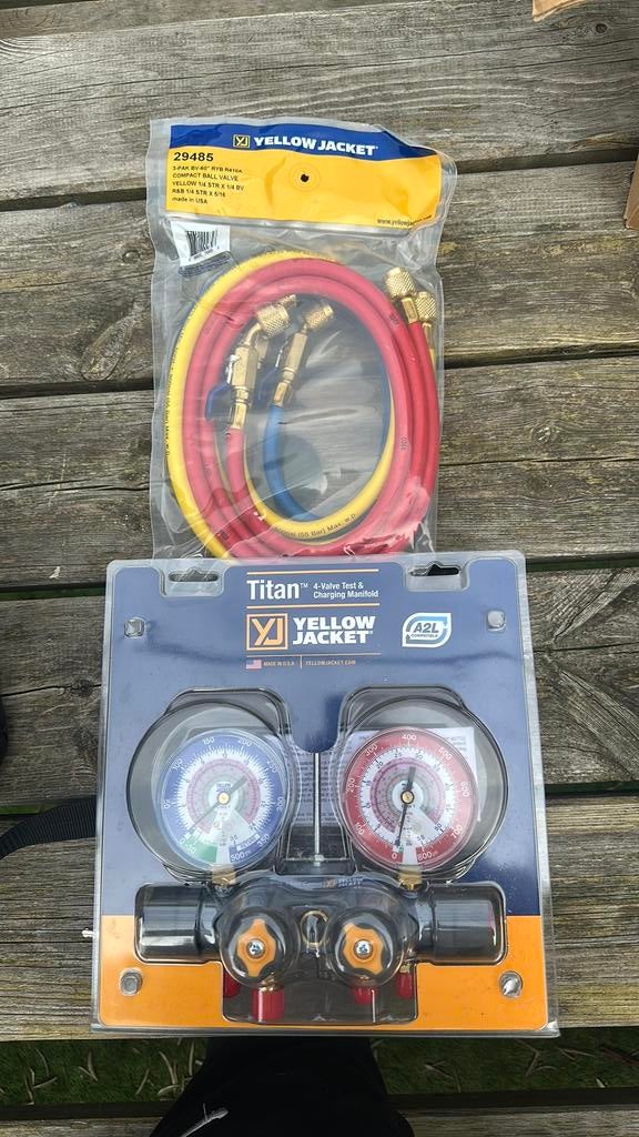 Yellow Jacket Titan Manifold – R410A & R32, Ophalen of Verzenden