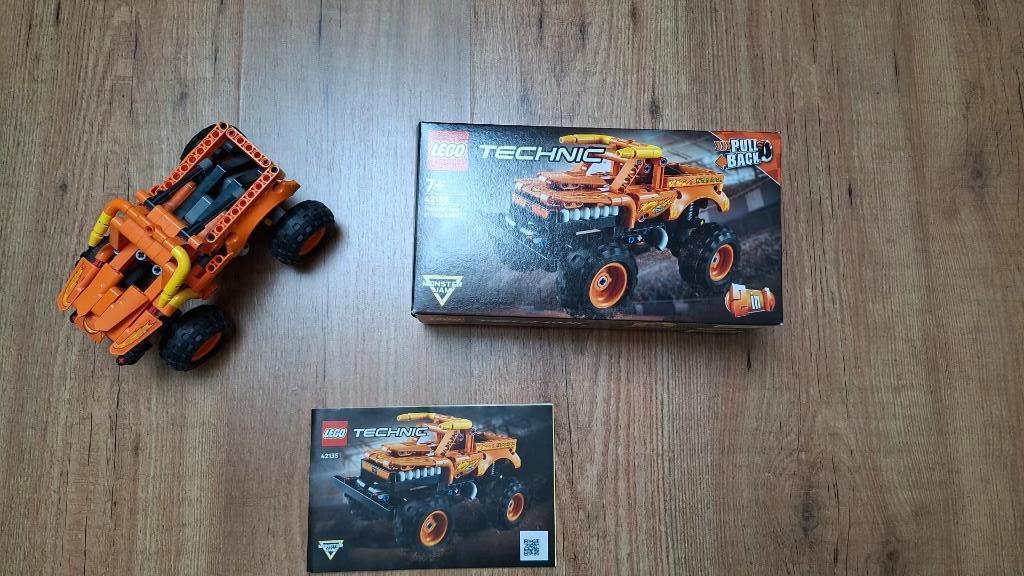 Lego Technic Monster Jan El Torro Loco(42135), Ophalen of Verzenden, Zo goed als nieuw, Complete set, Lego