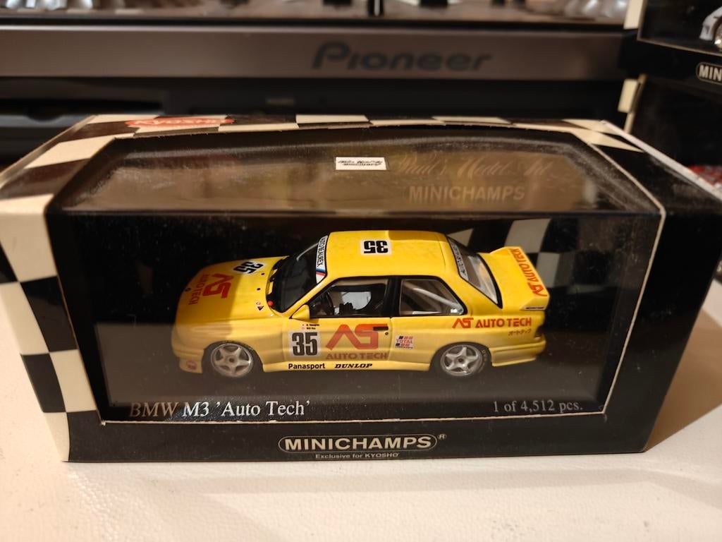 Minichamps BMW M3 E30 JGTC JTC JTCC 1/43, Ophalen of Verzenden, Zo goed als nieuw, Auto, MiniChamps