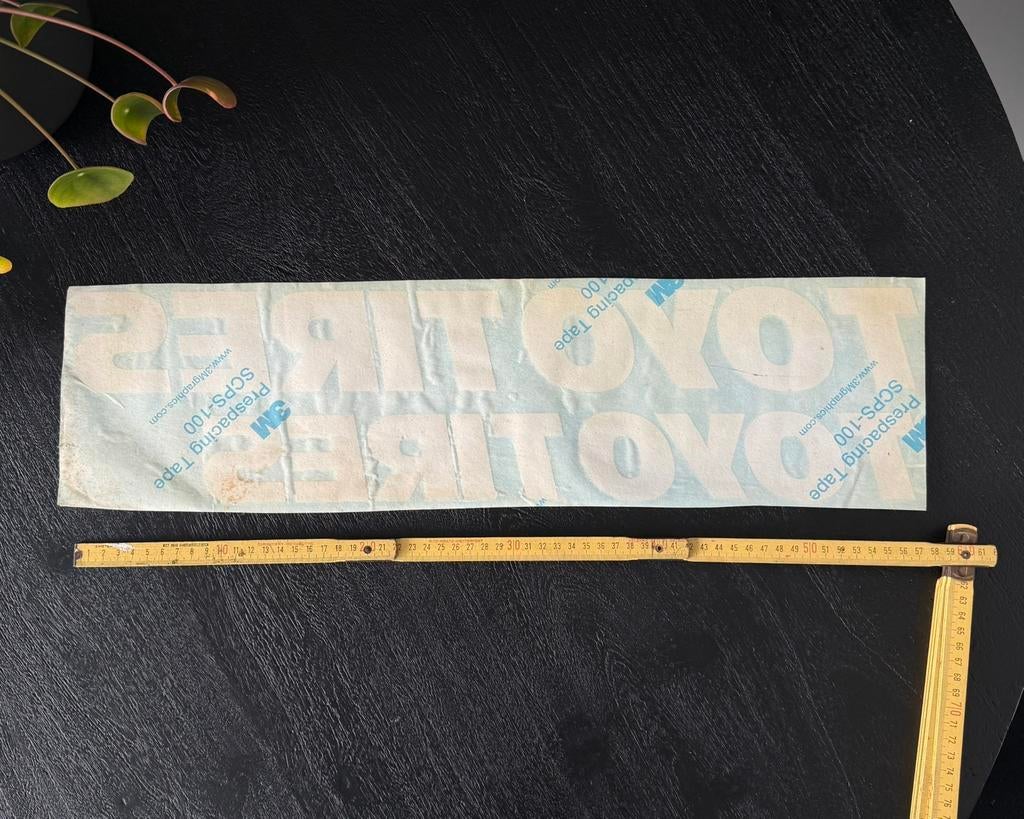 TOYO TIRES Autosticker Decals Raamstickers, Ophalen of Verzenden