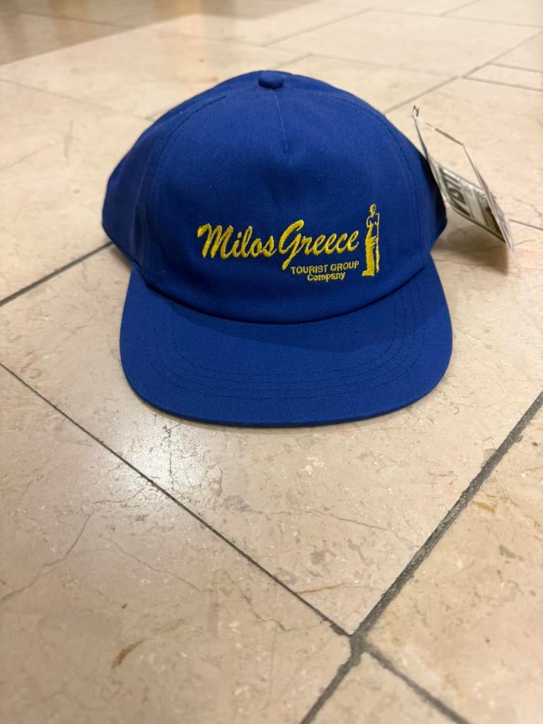 Te koop nieuwe Visit Milos Cap navy, Kleding | Heren, Hoeden en Petten, Postlaan 3, Visit Milos, Nieuw, Ophalen of Verzenden