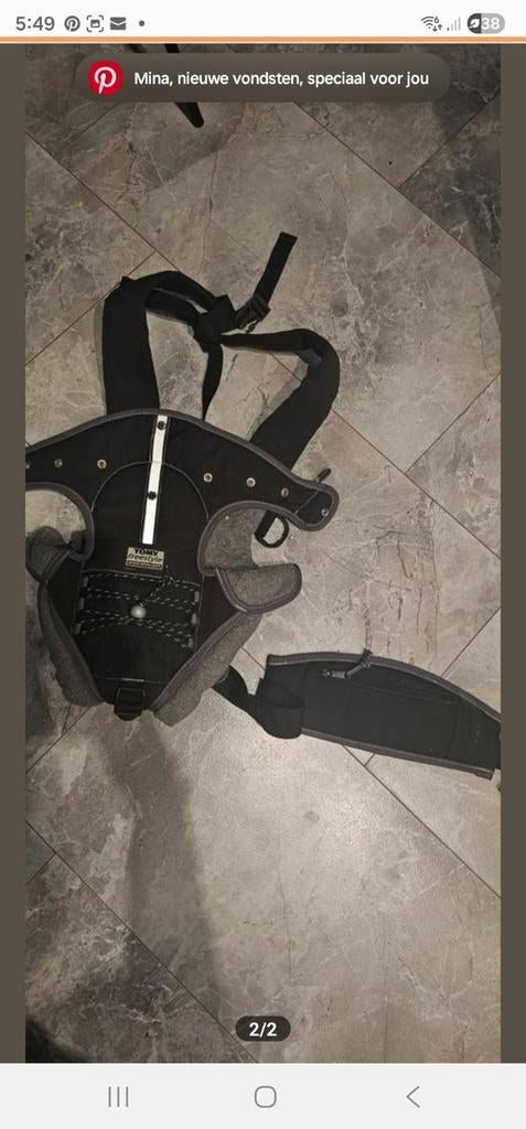 Tomy Freestyle Draagzak - Zwart/Grijs, Overige merken, Gebruikt, Ophalen of Verzenden, Buik