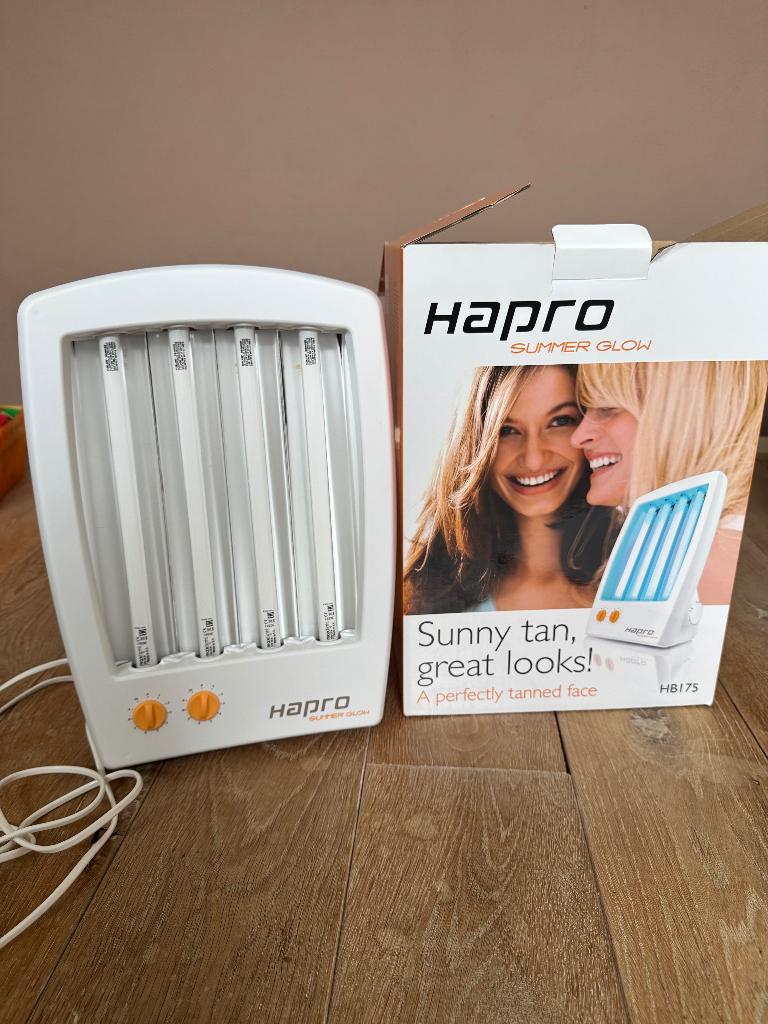 Gezichtsbruiner Hapro Summer Glow HB175 nieuw, Witgoed en Apparatuur, Zonnebanken en Gezichtsbruiners, Ophalen of Verzenden, Zo goed als nieuw