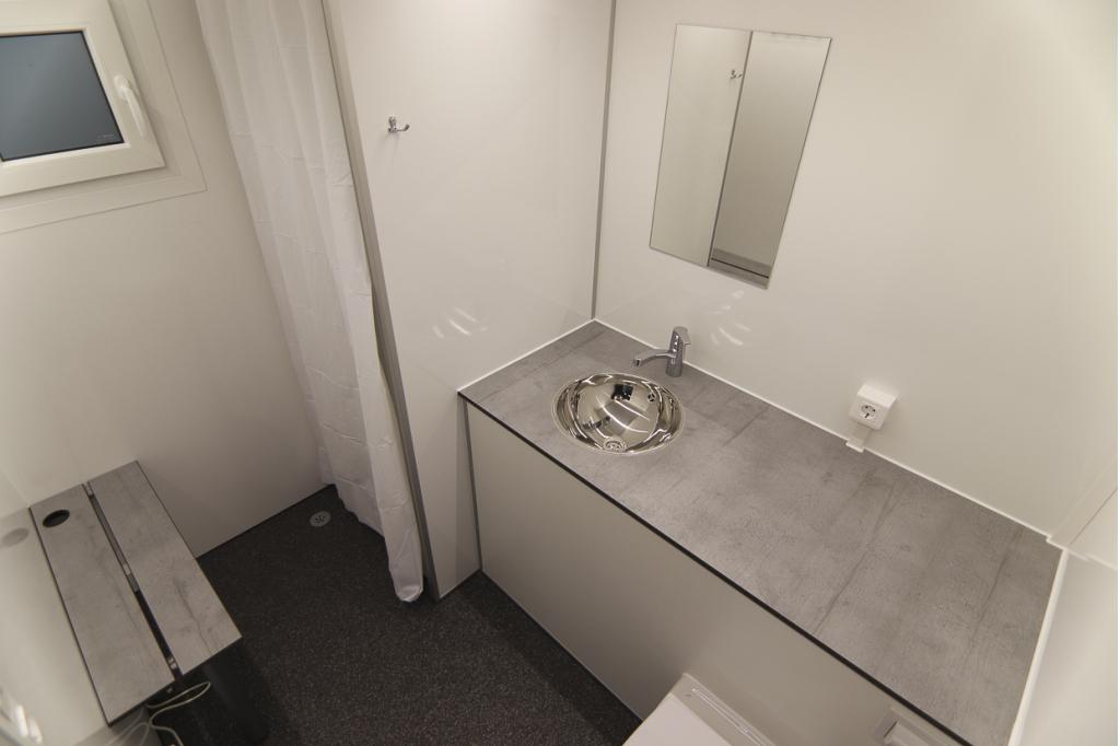 Mobiele Badkamer | Nooddouche+Toilet | Easywagon | Voorraad, Ophalen of Verzenden, Niet ingevuld, Niet ingevuld, Niet ingevuld