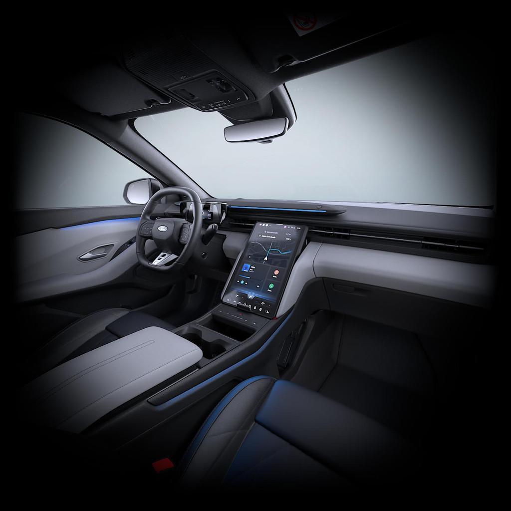 Ford Capri Premium Extended Range RWD 77 kWh | Nieuw Te Best, Automaat, 1998 kg, Overige modellen, Blauw