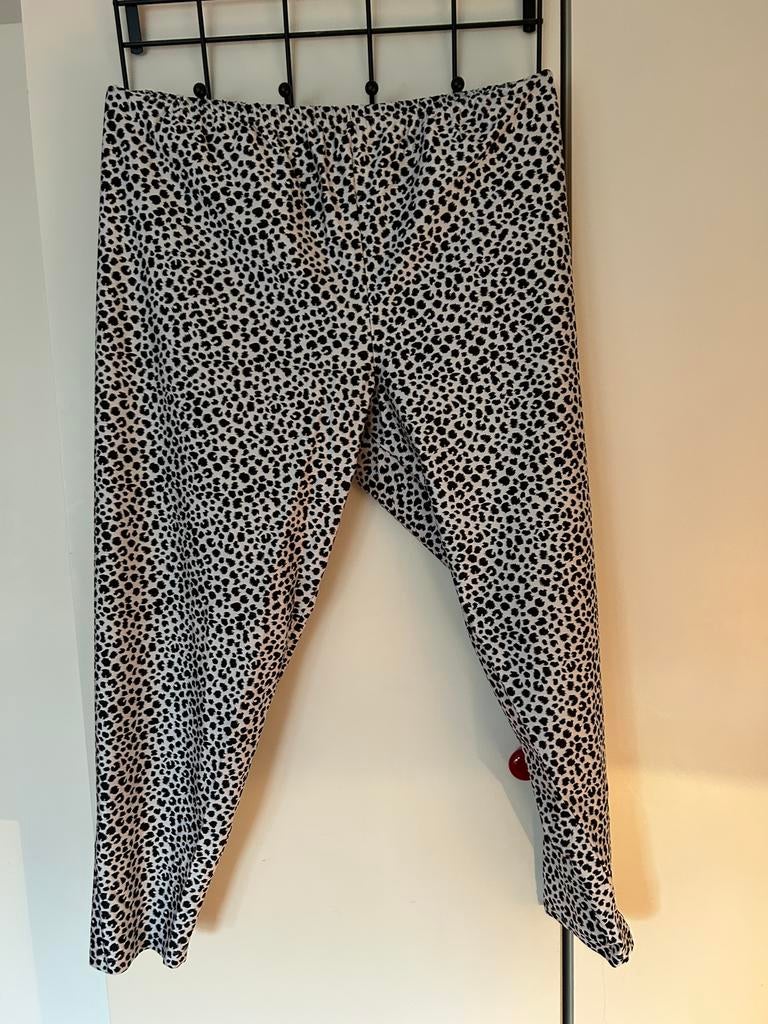 Soepele broek met tijgerprint, Wit, Maat 46/48 (XL) of groter, Nieuw, Ophalen of Verzenden