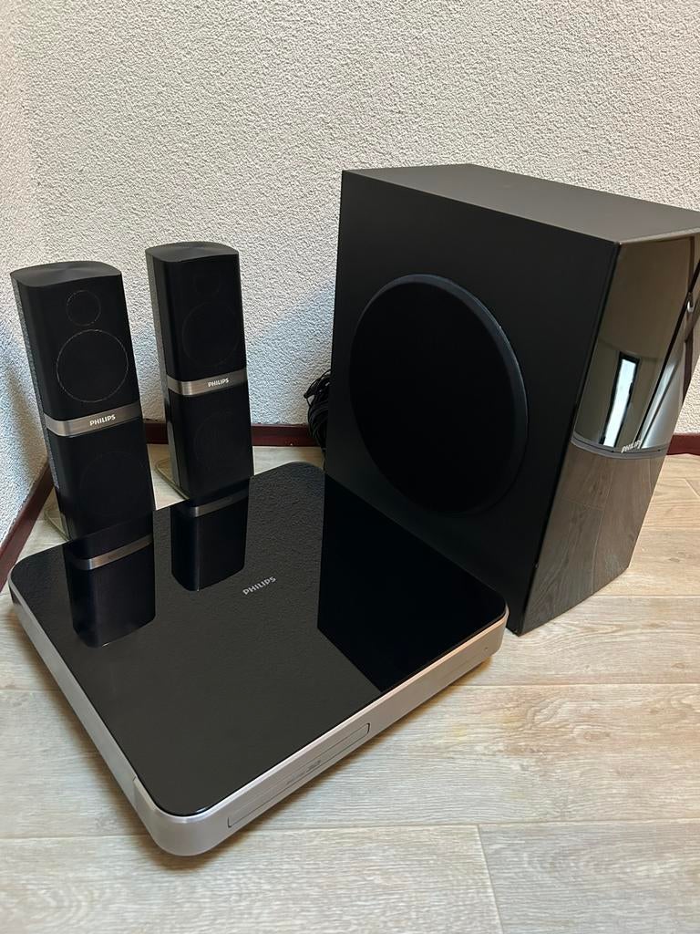 Philips blu-ray met speakers, Ophalen, Zo goed als nieuw, Philips